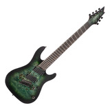 Guitarra Cort Multi Scale Ii Kx507 7 Cordas Star Dust Green