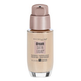 Base Maquillaje Alta Cobertura Dream Satin Liquid Maybelline Tono 75 Natural Beige