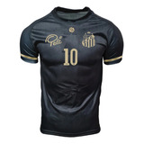 Camiseta Pelé Conmemorativa Dorada Diseño 2