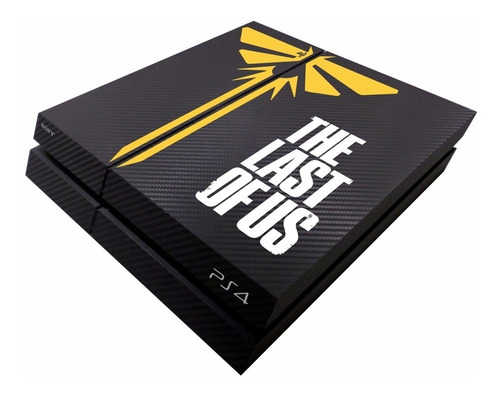 Skin Carbono Ps4 Fat The Last Of Us - Frete Grátis