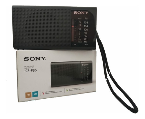 Rádio Sony Icf P36. Novo Na Caixa. Raro!