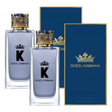 Paquete K Dolce & Gabbana King 150ml Caballero Original 2pzs