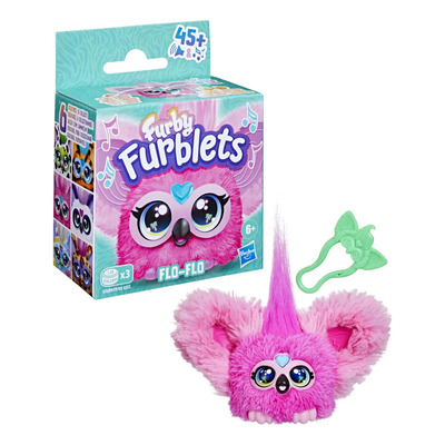 Furby Furblets Miniamigo Flo-flo Pelaje Rosado Flamenco Flo-flo | Meses sin interés