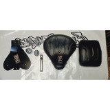 Kit Asientos Bobber Chopper Hd Flamas Con Resortes 