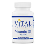 Vital Nutrients | Vitamin D3 | 10,000iu | 60 Veg Capsules