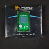 Vmu Original Verde Sega Dreamcast Com Caixa Faço 202