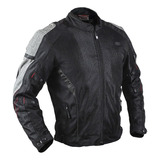 Jaqueta Moto Texx Saga Four Season V2 Masc. Preta E Cinza