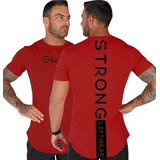 Playera Deportiva Ajuste Perfecto Correr Casual Strong 22gyk