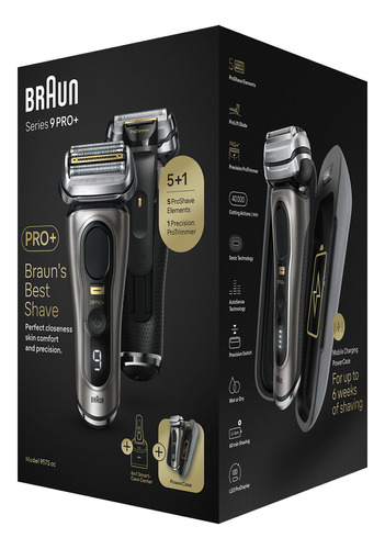 Barbeador Braun Series 9 Pro+ 9477cc C/ Aparador Pro Trimmer
