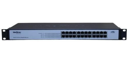 Switch Gigabit Intelbras Sg 2400 Qr 24 Portas Seminovo