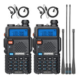 Radio Bidireccional Ham Radio Handheld Recargable De Largo A