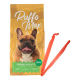 Broche Cierra Bolsa + Alimento Perro Adulto Balanceado Ruffo