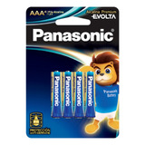 Pila Panasonic Evolta Tipo Aaa Con 4 Unidades / Pilaschile