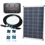 Kit De Carga De Panel Solar 100w Para Batería