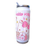 Termo Lata Hello Kitty Kuromi Cinnamoroll My Melody 400 Ml Color Kitty Blanca 6