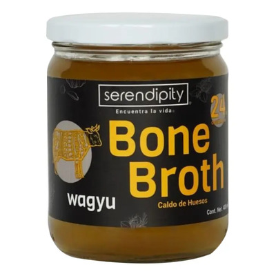 Caldo De Huesos Wagyu 400ml Bone Broth Serendipity Orgánico | MercadoLibre