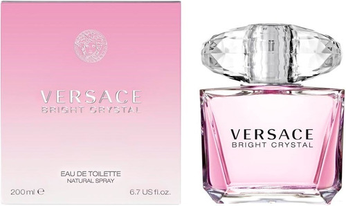 Perfume Versace Bright Crystal 200ml Edt Original 