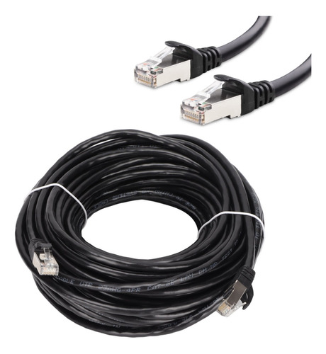 Cable De Red Plano Categoría 6 Cat6 Rj45 Utp Ethernet De 20m