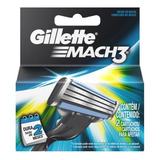 Carga Gillette Mach 3 Com 2 Cartuchos