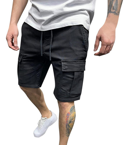 Mycity® Pantalones Cortos Sueltos Para Hombres