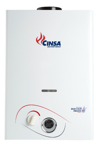 Boiler De Paso Instantáneo Para 1 Servicios Gas Gn Cinsa6b