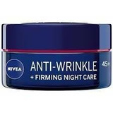 Nivea Anti-arrugas + Crema Facial Reafirmante Noche 45 + Con