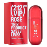 Perfume Mujer Carolina Herrera 212 Vip Rose Red 80 Ml