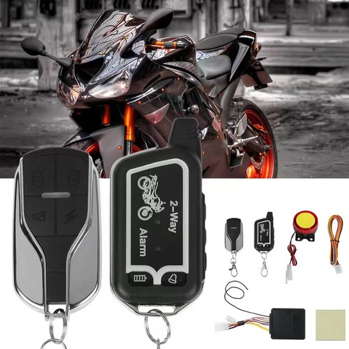 Sistema De Alarma Antirrobo De Seguridad Para Motocicleta