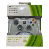 Joystick Inalámbrico Microsoft  Mando Wireless Xbox 360 Blan