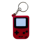 Llavero Impresion 3d Retro Gameboy Rojo