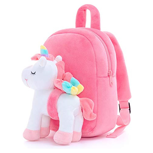 Mochila Niños Pequeños Unicornio Relleno Juguetes Moc...