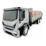 Brinquedo Realista Iveco Carroceria Usual Cinza