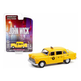 Greenlight  John Wick 1974 Checker N.y.c. Taxi