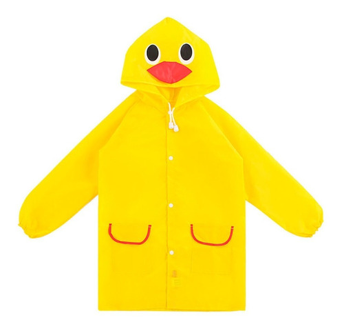 Poncho Impermeable Capa Lluvia Niños Niñas Kinder Escuela