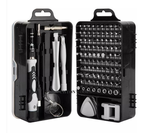 Kit Pro Herramientas Destornillador Electronica 115 En 1 