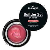 Pink Mask Builder Gel In A Pot 30 G. Constructor Uv Led