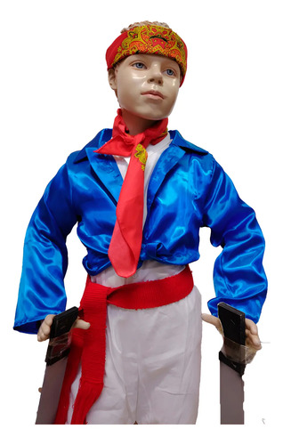Camisa Satinada Para Niño Baile De Los Machetes Nayarit