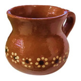 Olla Tasa De Barro Capulineada Cafe Chocolate Atole 400ml