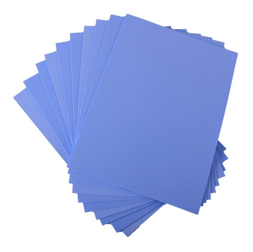 Fomi Foamy 4 Carta Azul Claro 1 Pqte X 10 Und 43*55 Cm