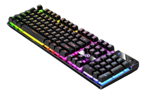 Teclado Para Juegos Con Cable De 104 Teclas Con Luz De Fondo