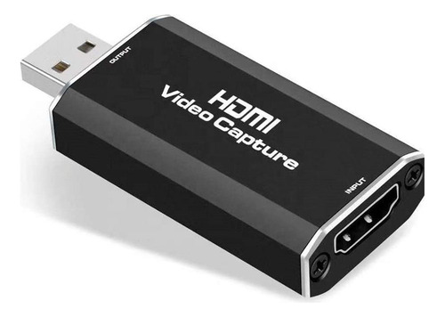 Mini Adaptador Placa De Captura 4k 1080p Hdmi Usb Audio Vide
