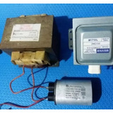 Magnetron + Trafo + Capacitor Do Microondas Electrolux Mef41