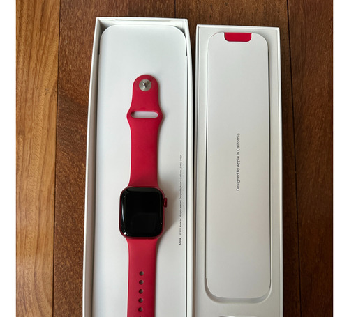 Apple Watch Series 7 41mm Red Aluminum