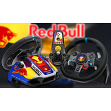 Skin Volante G25 G27 G29 G920 G923 Wrc Red Bull Com Cambio