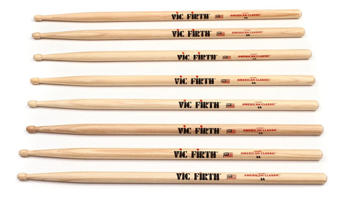 Vic Firth Compra 3 Pares De Varillas De 5a, Obtn 1 Par Grati