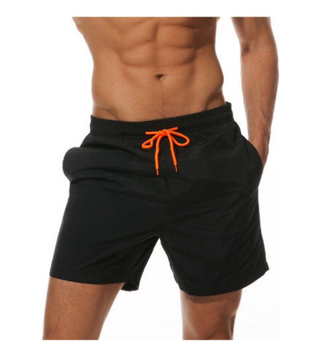 Bermudas Para Hombre Shorts De Playa Con Cordón