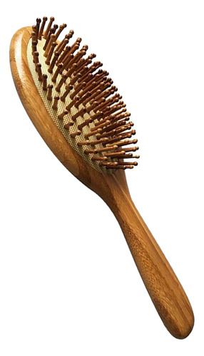 Cepillo De Bambú Comb Air Para Cabello, Sin Cuero Cabelludo,