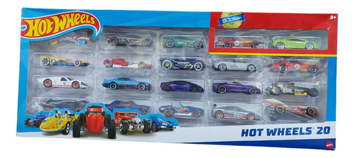 Pack De 20 Autos Hotwheels 