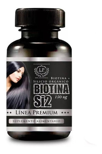 Biotina + Silicio - 3 Meses De Tratamiento - Premium 