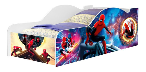 Mini Cama Infantil / Cama Carro Homem Aranha - Lançamento 